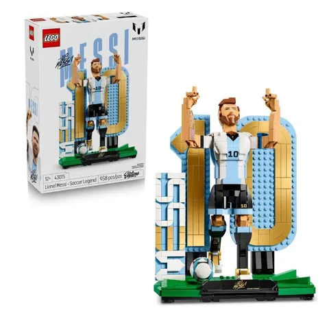 LEGO Editions Lionel Messi – Soccer Legend - Building Set for Boys & Girls