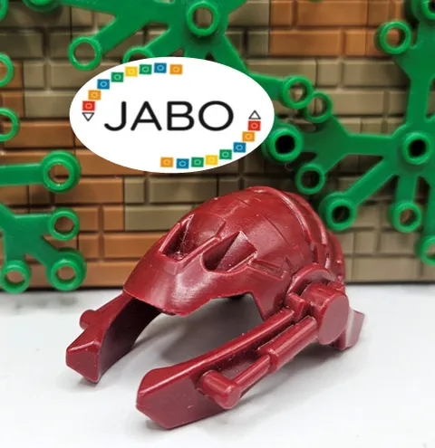(S18 / 6 / 13) LEGO Bionicle 64330 Mask Mask Cendox V1 / Kaxium V3 Red