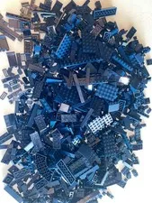 Lego Dark Red 36 oz & Dark Blue 27 oz Bulk Lot Plates Bricks & More New/Used