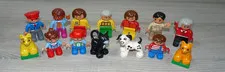 Lot of  14 LEGO Duplo Figures Children Kids Man Woman Animals 4555