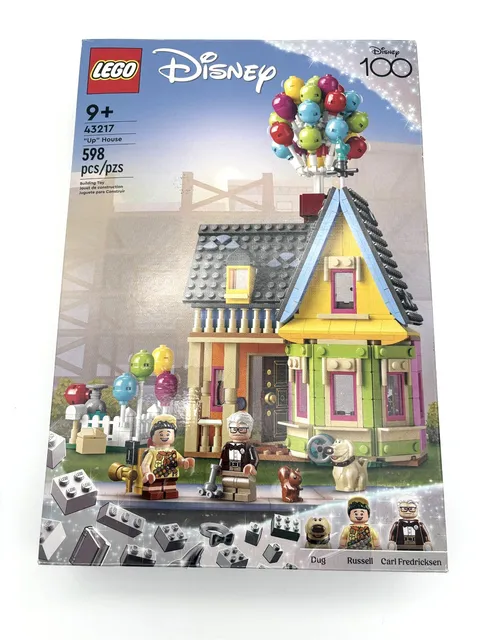 LEGO Disney Up House 43217 Complete Pieces Minifigures Box No Manual