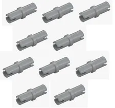 LEGO ® Technic 10 x connector pin light grey medium stone grey 3673 4211807 light grey