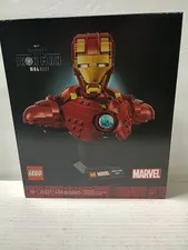 LEGO 76327 Marvel Iron Man MK4 Bust the Infinity Saga - New Factory Sealed Box