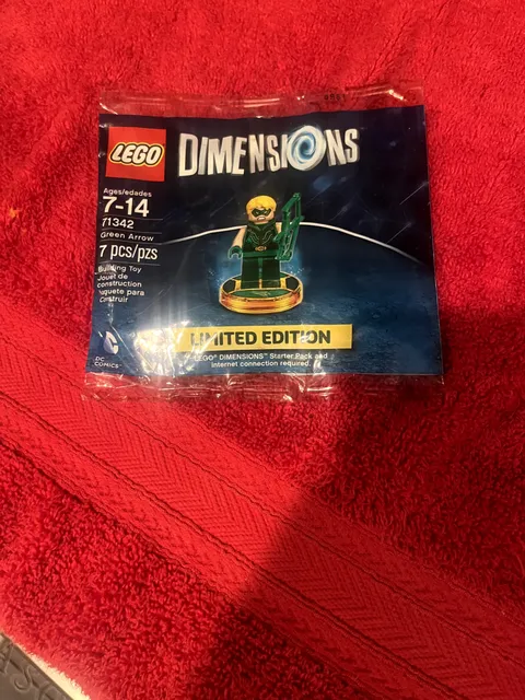 Lego Dimensions 71342 Green Arrow Limited Edition Building Toy 7 pieces NIP