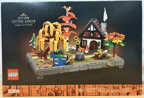 LEGO Icons Autumn Cottage Garden 11372 Gardens Of The World 1102pc BRAND NEW