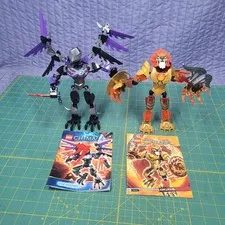 Lot Of Incomplete Lego Sets- Legend Of Chima Chi Razar Laval With Manuals