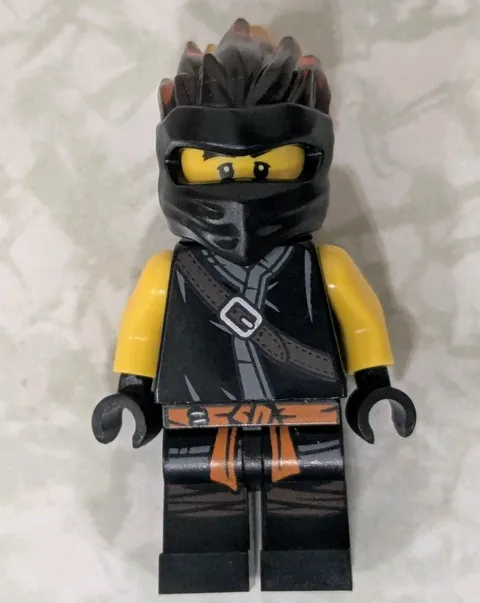 Lego 70674 Ninjago Cole FS Minifigure Only Secrets Of Forbidden Spinjitzu