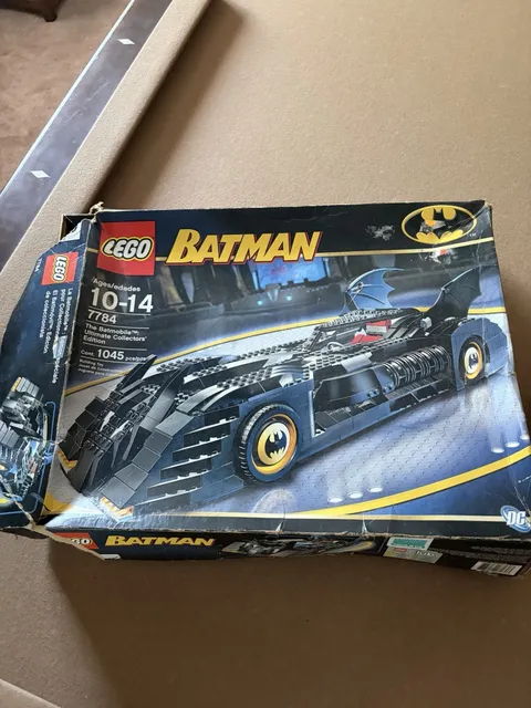 LEGO Batman 2006 Batmobile 7784 Retired Set 100% Complete W/ Instructions/box