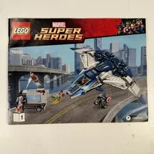 LEGO 76032 Marvel Super Heroes Avengers Quinjet City Chase Instruction Manual