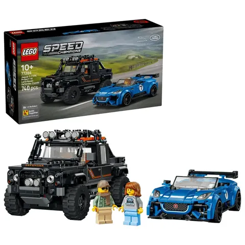 Lego Speed Champions Jaguar Project 7 i Land Rover Defender 77264 Lego