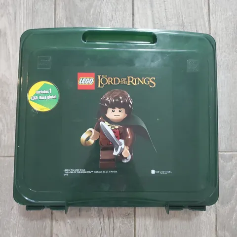 LEGO Lord of the Rings Portable Project Case 2012 Green Case Storage