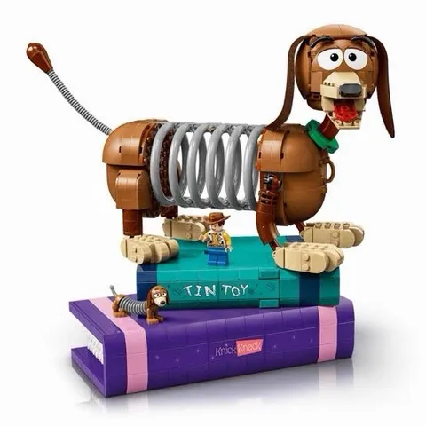 LEGO Disney Slinky Dog Toy Story Bookends Set 43301, 1311 Pieces, Ages 18+