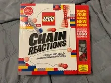 Klutz Lego Chain Reactions 78 page book NEW SEALED will all pieces