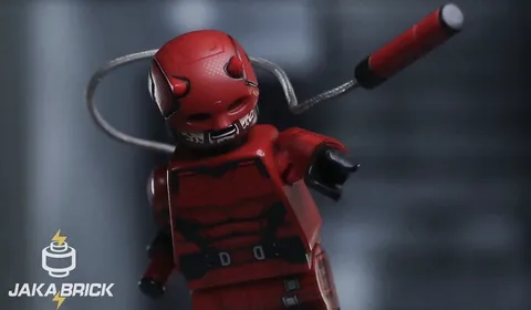 LEGO Marvel Superheroes Daredevil custom minifigure By Jaka