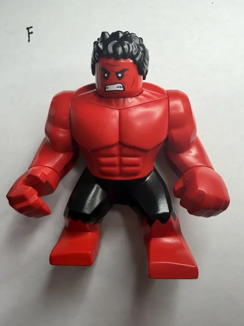 LEGO Marvel Red Hulk Big Fig SH370 76078 Genuine Large Figure Minifig Minifigure