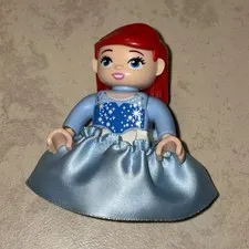 Lego Duplo Disney Ariel’s Boat Ride / Blue Dress Human Figure Replacement 10516