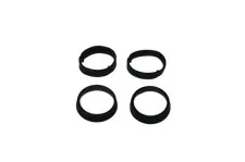 4 Lego® TRAIN Railway 5067 Traction Tyres Locomotive BLACK 7735 7740