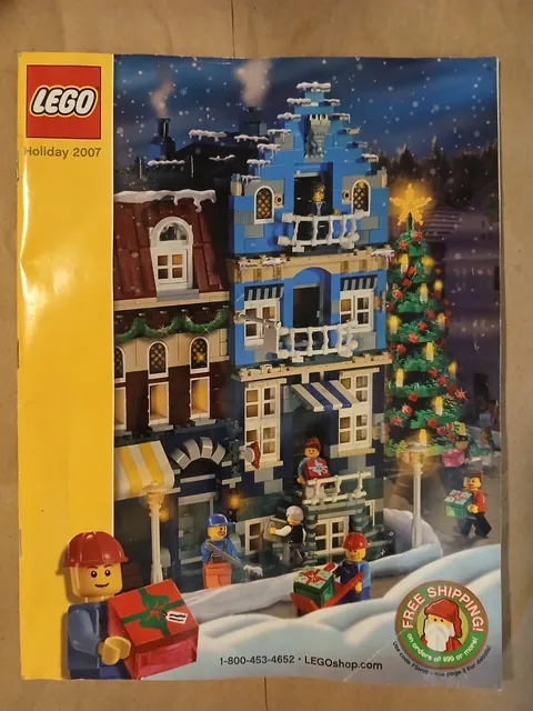 LEGO Holiday 2007 Catalog Star Wars Bionicle City Factory Trains