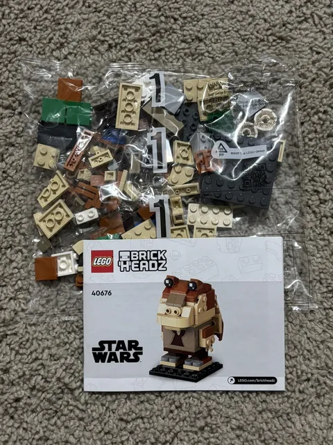 LEGO BrickHeadz Set 40676 - The Phantom Menace Star Wars - Jar Jar Binks