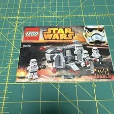 Lego Star Wars (75078) Imperial Troop Transport Instruction Booklet Only