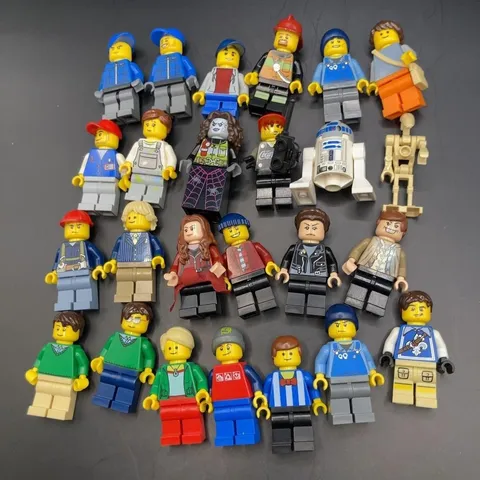 LEGO Minifigure Star Wars CITY Police R2-D2 Lot Set Bulk Sale