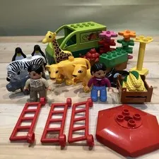 LEGO Mini Zoo Animal Truck Toy Various Parts Used Lot