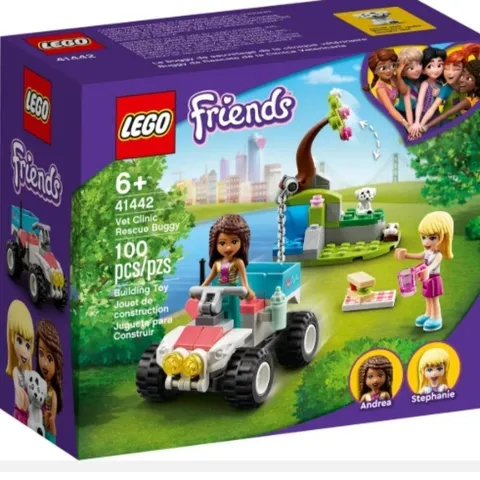 Lego Friends Vet Clinic Rescue Buggy 41442 Incomplete Andrea Stephanie