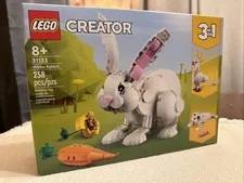 LEGO Creator 3 in 1 White Rabbit 31133 Animal Building Set NEW Sealed