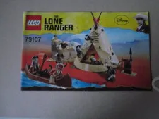 Lego The Lone Ranger Instructions Instruction 79107 Figures, Teepee