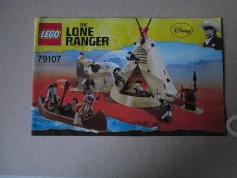 Lego The Lone Ranger Instructions Instruction 79107 Figures, Teepee