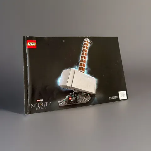 LEGO Marvel Infinity Thor's Hammer #76209 Instruction Manual ONLY Booklet Guide