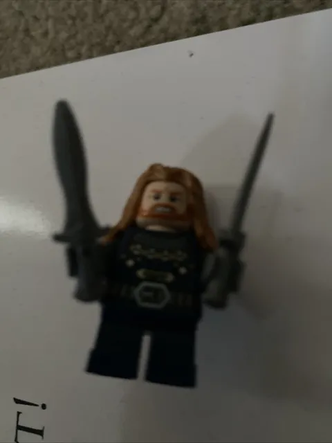LEGO The Hobbit Fili The Dwarf Dark Blue Outfit LOR097 Minifigure From Set 79018