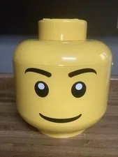 2013 LEGO Head Sort & Store Travel Carrying Storage Case Trays And Lego Contents
