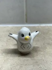 Lego Duplo Figure Small Bird White And Black