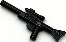 Lego New Black Minifigure Weapon Gun Blaster SW Long Part
