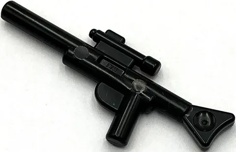 Lego New Black Minifigure Weapon Gun Blaster SW Long Part