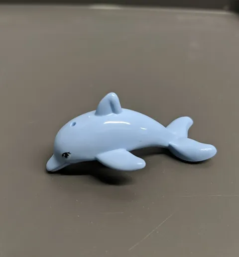 LEGO Friends Jumping Blue Dolphin with Blue Eyes Minifigure
