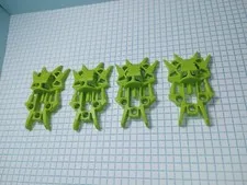 4 Bionicle Lego 53542 Foot Toa Inika Clawed Lime Green retired WYSIWYG IRL