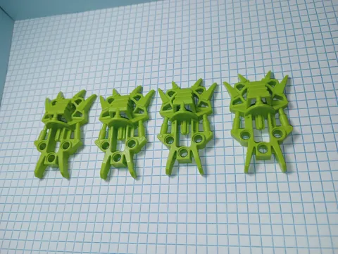 4 Bionicle Lego 53542 Foot Toa Inika Clawed Lime Green retired WYSIWYG IRL