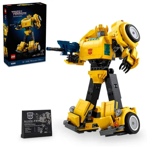 LEGO Icons 10338 Transformers Bumblebee BNIB Sealed Brand New 950pc 18+