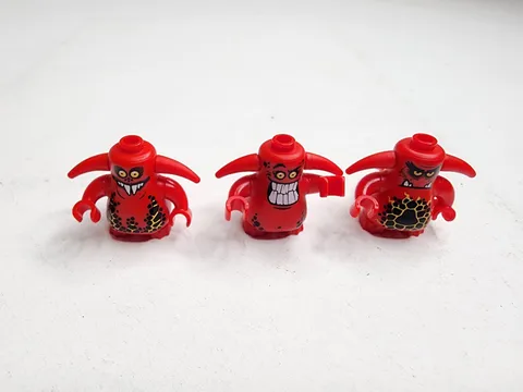 Lego Minifigures Lot of 3 Nexo Knights SCURRIER 70323 70317 