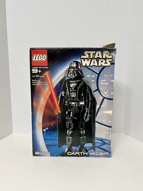 Lego Star Wars Darth Vader 8010 Retired NEW OPENED DAMAGED BOX