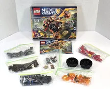 Lego Nexo Knights set #70313 Moltor's Lava Smasher - Incomplete READ