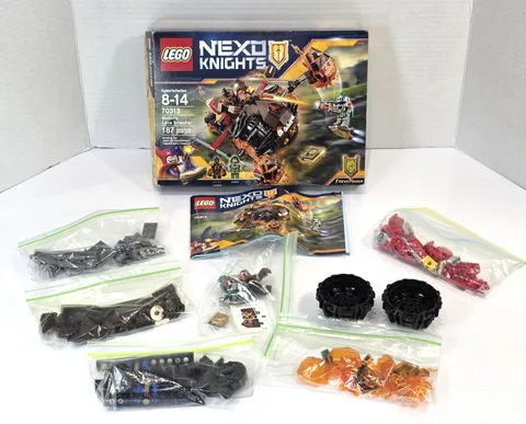 Lego Nexo Knights set #70313 Moltor's Lava Smasher - Incomplete READ