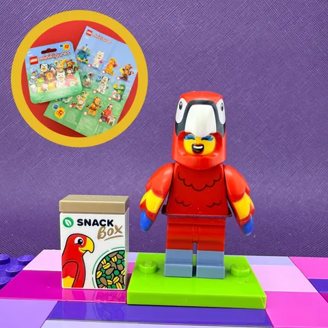 ☆ Lego ☆ Minifigures : Series 28 - Parrot Costume Fan col28-12 CMF #71051 BNIB