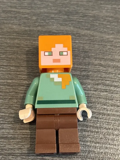 Lego 21140 21161 21121 21144 21169 21123 21128 - Minecraft - Alex Minifig - 2015