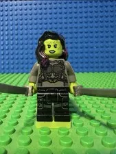 LEGO Marvel Gamora- Silver Armor Minifigure