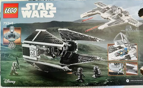 NEW! Retired! LEGO Mandalorian 75348 Fang Fighter vs “Tie Interceptor ONLY” 