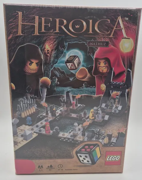 LEGO Heroica Fortaan Board Game Set Fantasy Adventure Sealed NIB
