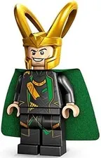 LEGO® Minifigure Super Heroes sh0860 Loki Pearl Dark Gray Suit